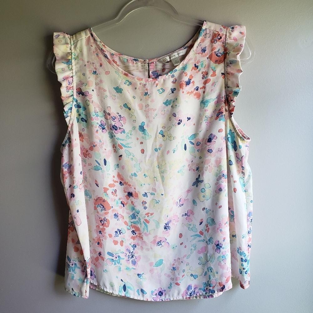 Lauren Conrad Watercolor Top